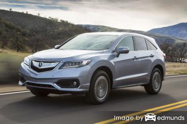 Insurance rates Acura RDX in Indianapolis